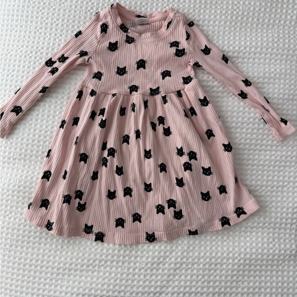 Hanna Andersson Other - Hanna Andersson black cat print dress 3T